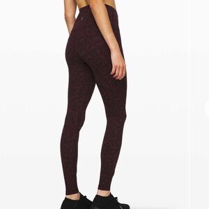 Lululemon Align Pant 28" Formation Camo Dark Adobe Multi size 4